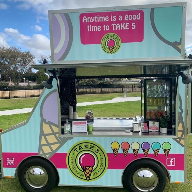 Take 5 Icecream Parlour Perth Makers Market